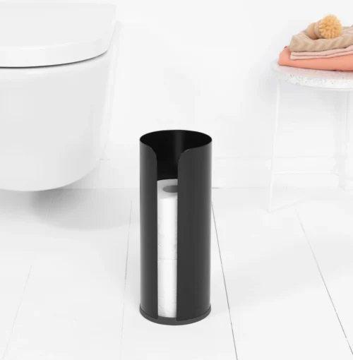Brabantia ReNew Reserverolhouder - Matt Black 10 Brabantia ReNew Reserverolhouder - Matt Black -Badkamer Kast Winkel 1176x1200 5
