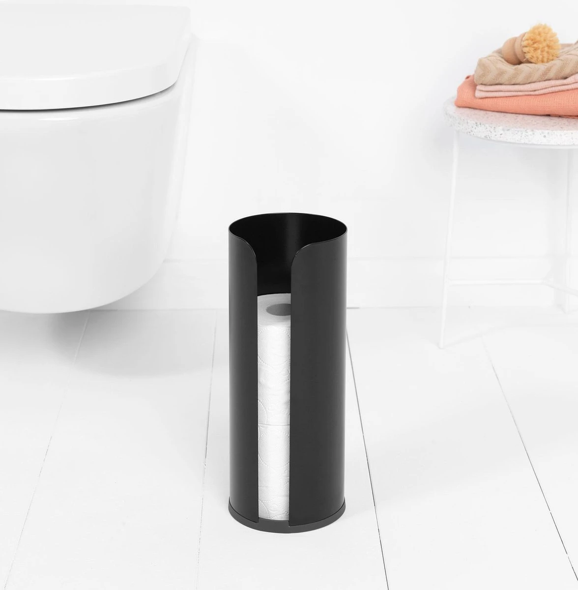 Brabantia ReNew Reserverolhouder - Matt Black 5 Brabantia ReNew Reserverolhouder - Matt Black - Afbeelding 5