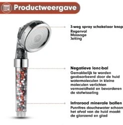 Imperatoris | Ionische Douchekop - Waterbesparend – Met Hoge Druk En Filter – Regendouche 12 Imperatoris | Ionische Douchekop - Waterbesparend – Met Hoge Druk En Filter – Regendouche -Badkamer Kast Winkel 1178x1200 16