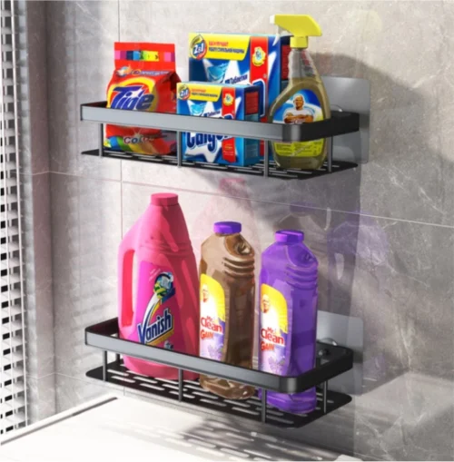 Merkloos Jawes- Wandrek- Zwart- 2stuks- Doucherek- Zonder Te Boren- Wandrek Zonder Boren- Wandrekje 11 Merkloos Jawes- Wandrek- Zwart- 2stuks- Doucherek- Zonder Te Boren- Wandrek Zonder Boren- Wandrekje -Badkamer Kast Winkel 1179x1200