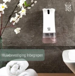 Royal Belinda Automatische Zeepdispenser - 280 ML Schuimdispenser Met Sensor - Wandmontage - No Touch - Zeeppompje - Wit -Badkamer Kast Winkel 1184x1200 8