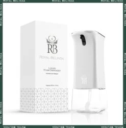Royal Belinda Automatische Zeepdispenser - 280 ML Schuimdispenser Met Sensor - Wandmontage - No Touch - Zeeppompje - Wit -Badkamer Kast Winkel 1185x1200 10