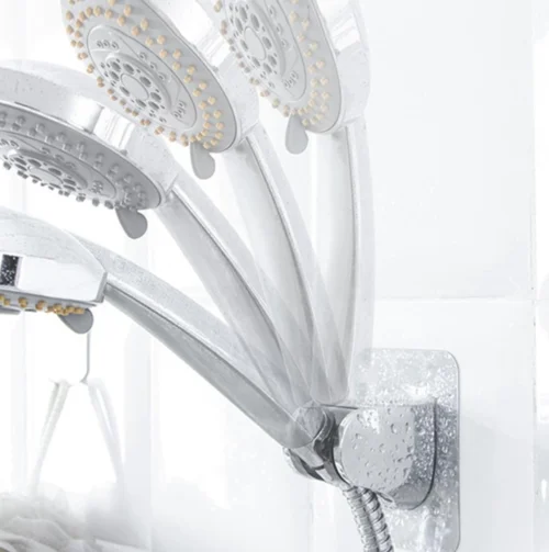 Merkloos Douchekophouder – Douchekop Houder – Handdouchehouder – Douchehouder - Zonder Boren – Verstelbaar - Zelfklevend - Met Haakje -Badkamer Kast Winkel 1192x1200 15