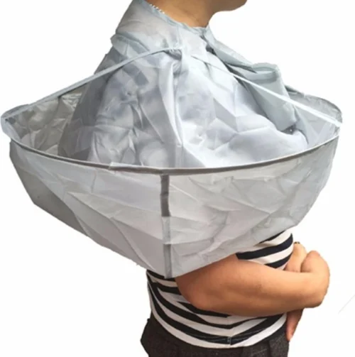 Haaropvangende Kapmantel - Kappersschort - Baard Schort - Beard Cape - Scheren Mannen - Verzorgingsproducten - Trimmer - Haren Knippen - Styling Paraplu Cape -Badkamer Kast Winkel 1192x1200 5