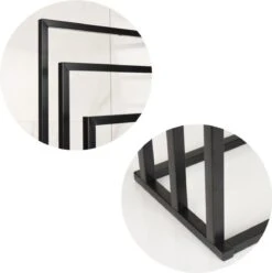 Badkamerhanger Handdoekenrek 3 Armen Zwart 11 Badkamerhanger Handdoekenrek 3 Armen Zwart -Badkamer Kast Winkel 1195x1200 6