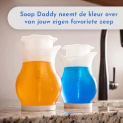 Scrub Daddy Zeepdispenser - Duel Action Soap Dispenser - Wonder WashUp -Badkamer Kast Winkel 1198x1200 16