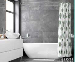 Loti Living Douchegordijn Anti Schimmel – Blaadjes - Inclusief Ringen – Waterdicht - Polyester - Douchegordijn 180x200 Cm 7 Loti Living Douchegordijn Anti Schimmel – Blaadjes - Inclusief Ringen – Waterdicht - Polyester - Douchegordijn 180x200 Cm -Badkamer Kast Winkel 1200x1000 26