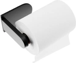 Nevana Toiletrolhouder - WC Rolhouder - Toiletpapier - Papier Rol Houder - Zelfklevend - Zonder Boren - Zwart - RVS -Badkamer Kast Winkel 1200x1004 3