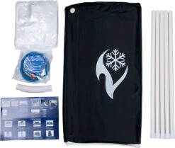 Opvouwbaar Zitbad Voor Volwassenen - Bath Bucket - Ijsbad - Inklapbaar Bad - Zwart - Opblaasbad - Inclusief Voetpomp - Inclusief Ingebouwd Zitkussen -Badkamer Kast Winkel 1200x1015 2