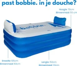 Bobbie. Blue - Opblaasbaar Ligbad Voor 2 Personen - Geschikt Voor Binnen En Buiten - Ijsbad - Zitbad - Zwembad - Badkamer - Bath Bucket -Badkamer Kast Winkel 1200x1031 1