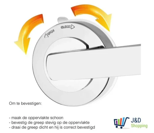 Handgreep Met Zuignap - Deurgreep -Badkamer Handgreep Met Zuignap - Douche - Helping Hand Handvat - Kunstof - Zilver - Groot 11 Handgreep Met Zuignap - Deurgreep -Badkamer Handgreep Met Zuignap - Douche - Helping Hand Handvat - Kunstof - Zilver - Groot -Badkamer Kast Winkel 1200x1038 7