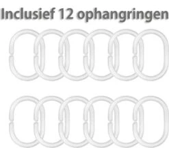 Douchegordijn 120x200 Cm (Small) - Met Ophangringen - Polyester - Wasbaar En Duurzaam - Blue Petals 13 Douchegordijn 120x200 Cm (Small) - Met Ophangringen - Polyester - Wasbaar En Duurzaam - Blue Petals -Badkamer Kast Winkel 1200x1048 2