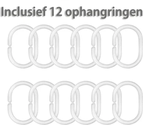 Douchegordijn 120x200 Cm (Small) - Met Ophangringen - Makkelijk Te Bevestigen - Waterdicht - Polyester - Sneldrogend En Anti Schimmel - Wasbaar En Duurzaam - Green Petals 11 Douchegordijn 120x200 Cm (Small) - Met Ophangringen - Makkelijk Te Bevestigen - Waterdicht - Polyester - Sneldrogend En Anti Schimmel - Wasbaar En Duurzaam - Green Petals -Badkamer Kast Winkel 1200x1048 3