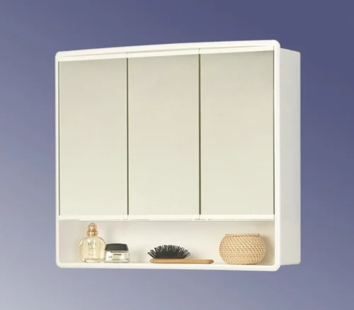 Jokey Lymo Spiegelkast Met 3 Deuren 58x49.5x14.5cm Wit -Badkamer Kast Winkel 1200x1048 5