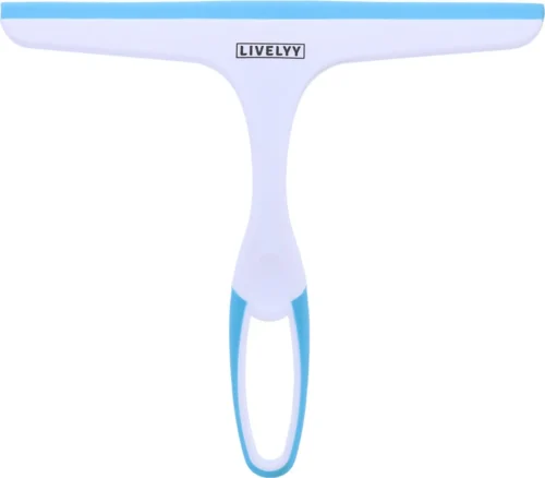 LIVELYY - Professionele Douchewisser - Raamwisser - Douche Trekker - Douchewissers - Aqua Blauw