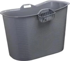 Zitbad Voor Volwassenen - Bath Bucket - Grijs - 200L -Badkamer Kast Winkel 1200x1050 8