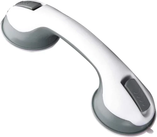Merkloos Handgreep Met Zuignap Voor Badkamer, Douche En Toilet – Veilige Oplossing Zonder Boorgaten – Veiligheidsgreep – Helping Hand Handvat - 30CM - Handig Hulpmiddel Voor Kinderen En Ouderen