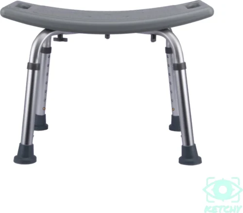 Ketchy Douchekruk - In Hoogte Verstelbaar - Douchekrukje - Roestvrij - 130kg Draagkracht - Comfortabel Zitkussen -Badkamer Kast Winkel 1200x1056 4