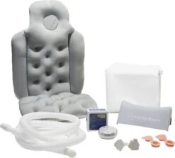 HelloBath Opvouwbaar Zitbad - Bath Bucket - 148cm - 220L - Extra Lang - Incl. Badkussen & Opberghoes -Badkamer Kast Winkel 1200x1077 3