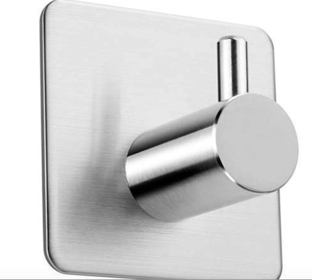 Handdoekhaak Set Zonder Boren RVS Vierkant Zelfklevend - Badjas - Theedoek Hanger - Keuken - Badkamer - Handdoek Haakjes 13 Handdoekhaak Set Zonder Boren RVS Vierkant Zelfklevend - Badjas - Theedoek Hanger - Keuken - Badkamer - Handdoek Haakjes - Afbeelding 13