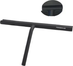 Minismus Extra Brede Douchewisser Met Magneethouder Ophangsysteem Ophanghaak - 33 Cm Breed - Zwart