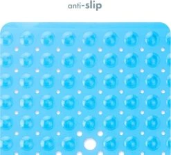 TranquilBeauty Vierkante Blauwe Douchemat, 53x53 Cm, Antislip, Machinewasbaar, Douchematten Met Antislip Zuignappen Voor Kinderen En Ouderen -Badkamer Kast Winkel 1200x1081 5