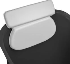 LIFEBATH - Zitbad Mira - Bath Bucket XL - Inclusief Hoofdkussen - 400L - Ligbad 122 Cm - Zwart -Badkamer Kast Winkel 1200x1093 7