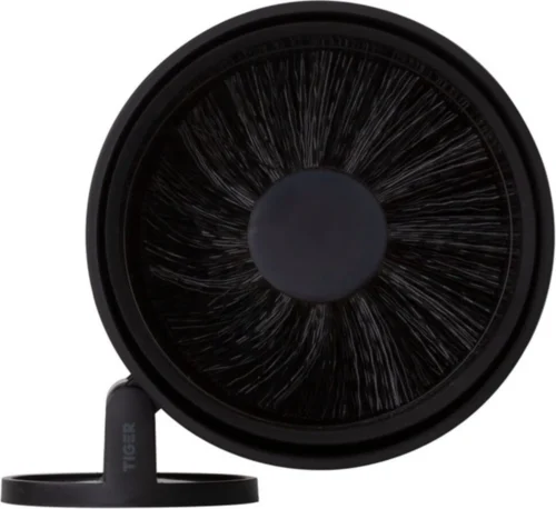 Tiger Tune - Toiletborstel Met Houder - Zwart Metaal Geborsteld / Zwart -Badkamer Kast Winkel 1200x1098 5