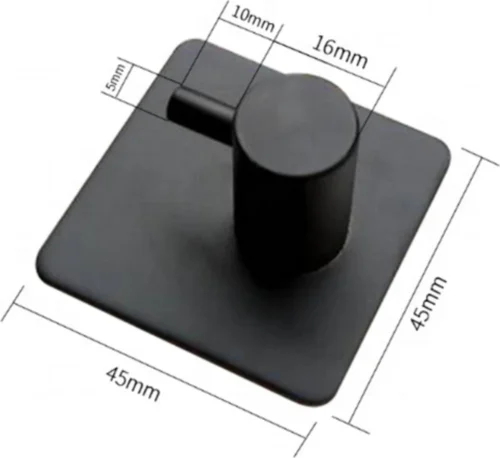 Merkloos Handdoekhaak Set Van 4 Stuks Zonder Boren RVS Zwart Vierkant Zelfklevend Badjas Theedoek Hanger Keuken Badkamer Handdoek Haakjes 22 Merkloos Handdoekhaak Set Van 4 Stuks Zonder Boren RVS Zwart Vierkant Zelfklevend Badjas Theedoek Hanger Keuken Badkamer Handdoek Haakjes -Badkamer Kast Winkel 1200x1100