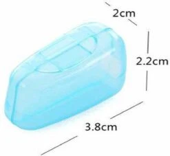 Merkloos 5x Tandenborstel Kapjes - Tandenborstel Beschermer - Opberg Doosje Tandenborstel - Tandenborstel Protector - Borstelbescherming - Tandenborstel Koker -Plastic Kapje - Kleur -Badkamer Kast Winkel 1200x1101 1