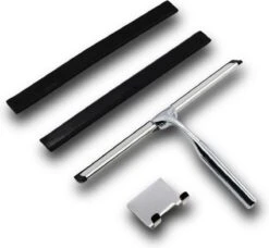 Douchewisser Met Ophanghaak En 2 Extra Strips - Raamwisser Voor Douche - Raamtrekker Chroom -Badkamer Kast Winkel 1200x1109 1