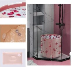 Opzetbaar Bad - 1 Persoons Balkonbad - Bad/ Tub Met Afvoerslang - Opzet Bad - 70x70cm - Ijsbad / Ijschallenge -Badkamer Kast Winkel 1200x1112 7