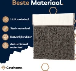 Merkloos Badmat Antislip 40 X 70 Cm - Douchemat - Antislipmat Douche - Extra Zacht - Eenvoudig Wasbaar - Grijs 9 Merkloos Badmat Antislip 40 X 70 Cm - Douchemat - Antislipmat Douche - Extra Zacht - Eenvoudig Wasbaar - Grijs -Badkamer Kast Winkel 1200x1118 6