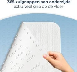 Douchemat Antislip Wit - 55 X 55 Cm - Antislipmat Douche - Badmat 8 Douchemat Antislip Wit - 55 X 55 Cm - Antislipmat Douche - Badmat -Badkamer Kast Winkel 1200x1119 8