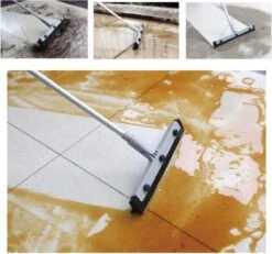 Vitamo™ Premium 2-in-1 Badkamer Vloerwisser Lang Met Ophangsysteem - Douchewisser Met Afdraaibare Wisser - Raamwisser - 180° Draaiend - Uitschuifbaar 70/125 CM - Grijs -Badkamer Kast Winkel 1200x1120 5