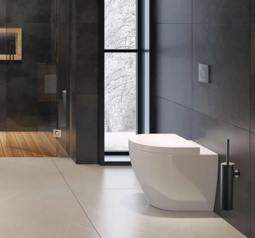 Merkloos Wc Borstel – Toiletborstel – Zwart – Met Houder – Hangend -Badkamer Kast Winkel 1200x1121 2