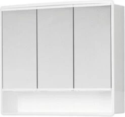 Jokey Lymo Spiegelkast Met 3 Deuren 58x49.5x14.5cm Wit -Badkamer Kast Winkel 1200x1122 3