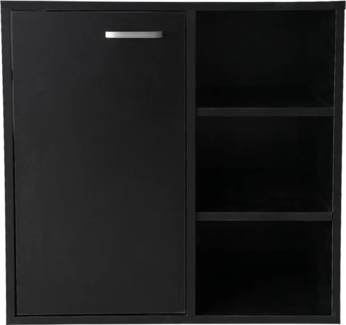 Wastafel Onderkast - Badkamermeubel - Zwart