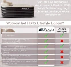 HBKS Lifestyle Bad – Opblaasbaar Ligbad – Bath Bucket – Zitbad Voor Volwassenen - Ijsbad Wim Hof Methode - Badkuip – Ice Bath – Zwart -Badkamer Kast Winkel 1200x1136 13