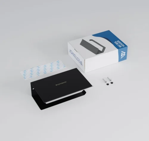 Westerhof Premium Wc Rolhouder Zwart Zonder Boren - Met Plankje - 3M Plakstrip En Schroef Set 14 Westerhof Premium Wc Rolhouder Zwart Zonder Boren - Met Plankje - 3M Plakstrip En Schroef Set -Badkamer Kast Winkel 1200x1137