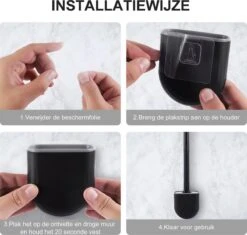 WC Borstel – Siliconen – Zwart – WC Borstel Met Houder – Vrijstaand – Hangend – WC Borstel En Houder – WC Borstel Zwart 16 WC Borstel – Siliconen – Zwart – WC Borstel Met Houder – Vrijstaand – Hangend – WC Borstel En Houder – WC Borstel Zwart -Badkamer Kast Winkel 1200x1143 4
