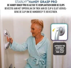 Kunststof Handgreep Voor Badkamer - 30.5cm - Douche Wandbeugel - Geen Boorgaten -Badkamer Kast Winkel 1200x1149 8