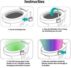 Toiletpotverlichting - Toiletpotverlichting 16 Kleuren - Toiletpot - Verlichting - Toilet Lamp - Nachtlampje Met Bewegingssensor - LED - WC - Toiletpotverlichting Met Sensor - Toiletpot Verlichting 8 Toiletpotverlichting - Toiletpotverlichting 16 Kleuren - Toiletpot - Verlichting - Toilet Lamp - Nachtlampje Met Bewegingssensor - LED - WC - Toiletpotverlichting Met Sensor - Toiletpot Verlichting -Badkamer Kast Winkel 1200x1150 9