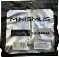 Minismus Douchewisser Met Magneethouder Ophangsysteem Zonder Boren - 21 Cm Breed - Zwart -Badkamer Kast Winkel 1200x1153 4