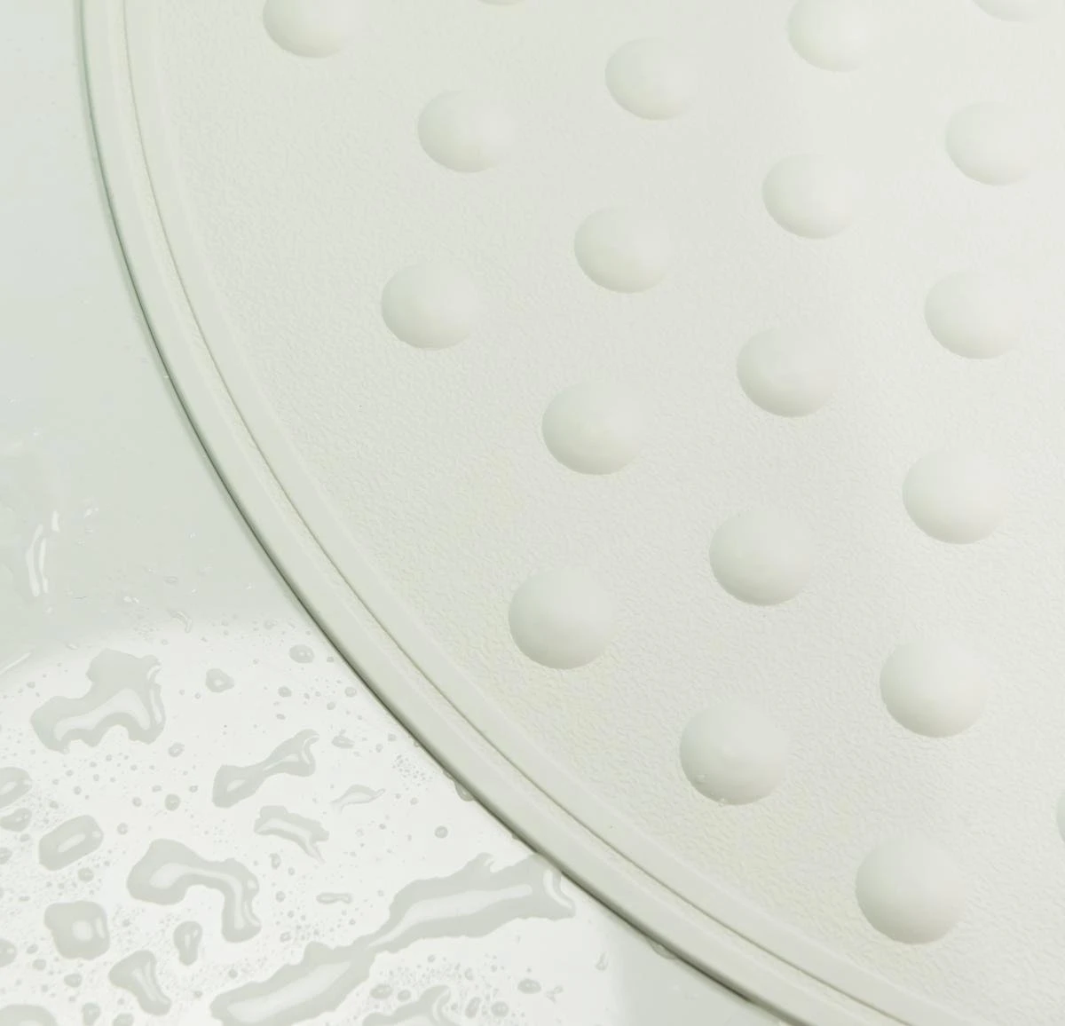 Sealskin Rotondo Veiligheidsmat Ø 55 Cm - Rubber - Wit 2 Sealskin Rotondo Veiligheidsmat Ø 55 Cm - Rubber - Wit - Afbeelding 2