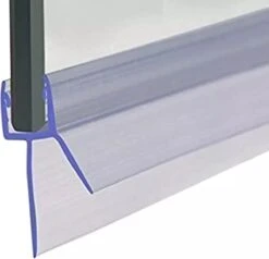 Minismus Douchedeurafdichting Met Waterkering (2 Strips Van 1 Meter, Makkelijk Inkortbaar) - Waterstopper Geschikt Voor Glas Van 6 Tot 8 Mm - Douchedorpel - Lekstrip Voor Horizontale Bevestiging -Badkamer Kast Winkel 1200x1158 13