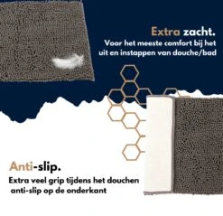 Merkloos Badmat Antislip 40 X 70 Cm - Douchemat - Antislipmat Douche - Extra Zacht - Eenvoudig Wasbaar - Grijs 12 Merkloos Badmat Antislip 40 X 70 Cm - Douchemat - Antislipmat Douche - Extra Zacht - Eenvoudig Wasbaar - Grijs -Badkamer Kast Winkel 1200x1161 21