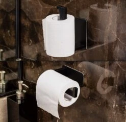 Merkloos Novalits - RVS Toiletrolhouder Zonder Boren - WC Rolhouder Zelfklevend - Inclusief RVS Handdoekhaakje - Zwart 12 Merkloos Novalits - RVS Toiletrolhouder Zonder Boren - WC Rolhouder Zelfklevend - Inclusief RVS Handdoekhaakje - Zwart -Badkamer Kast Winkel 1200x1163 4