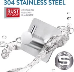 Tatkraft George Heavy Duty Zelfklevende Wandhaakjes - RVS Handdoekhouder Haak - Muur Ophang Zelfklevend Muurhaak Ophanghaakjes - Handdoekklem Keuken Ophanghaak Zonder Boren - Wand Theedoek / Handdoek Houder - Universeel Gebruik - Set Van 4 Stuks 14 Tatkraft George Heavy Duty Zelfklevende Wandhaakjes - RVS Handdoekhouder Haak - Muur Ophang Zelfklevend Muurhaak Ophanghaakjes - Handdoekklem Keuken Ophanghaak Zonder Boren - Wand Theedoek / Handdoek Houder - Universeel Gebruik - Set Van 4 Stuks -Badkamer Kast Winkel 1200x1164 2