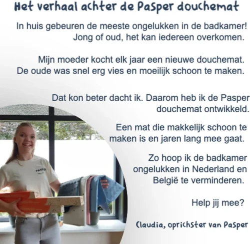 Douchemat Antislip Zalmkleur - 53 X 53 Cm - Antislipmat Douche - Badmat -Badkamer Kast Winkel 1200x1168 9